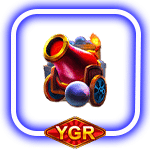 สล็อตเดโม่ Kraken Gold Rush สัญลักษณ์ ปืนใหญ่