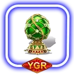 สล็อตเดโม่ Tsar Treasures สัญลักษณ์ ไข่สีเขียว